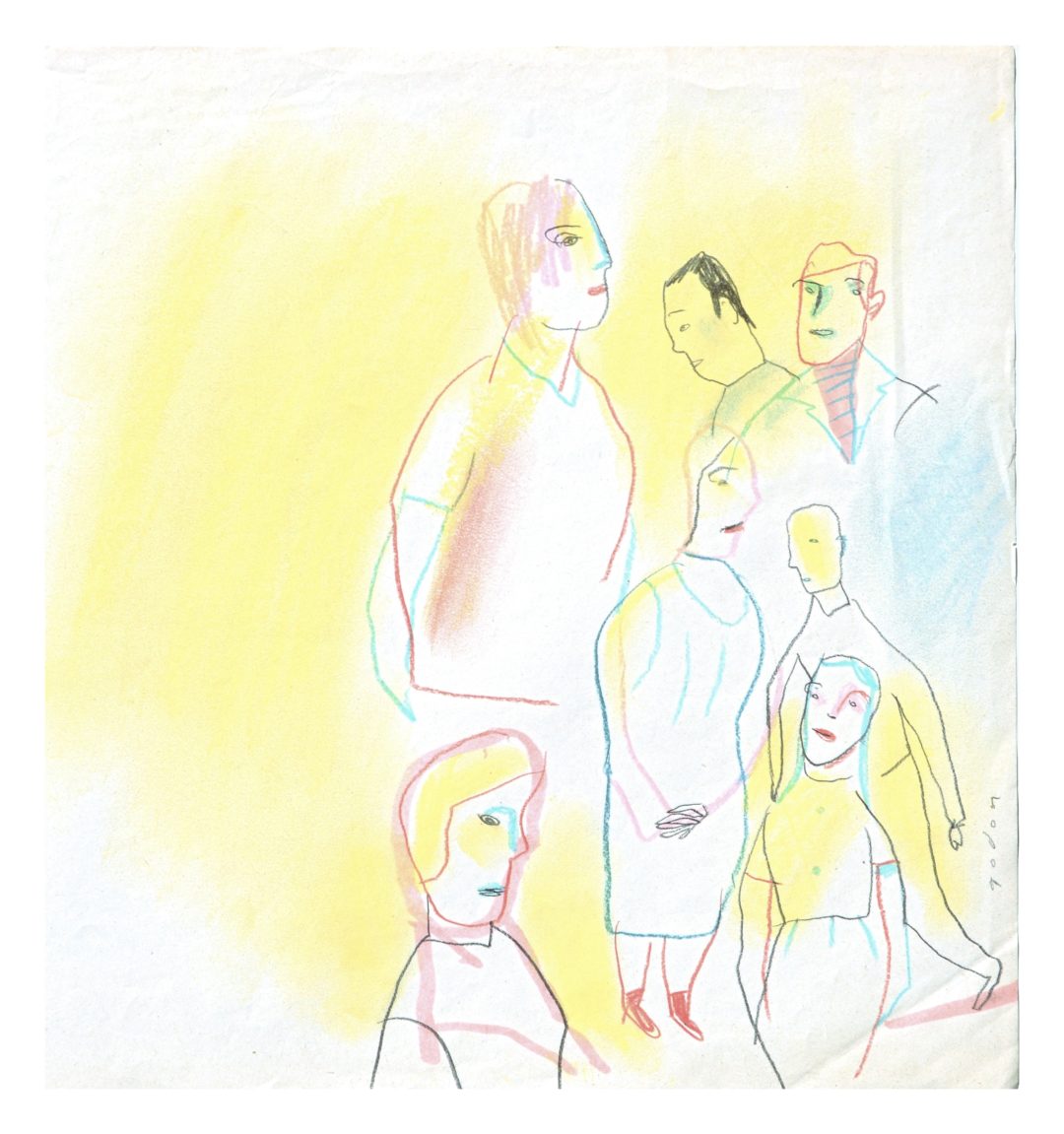 De wereld, origineel werk van Ingrid Godon bij online galerij ViViD Illustrations